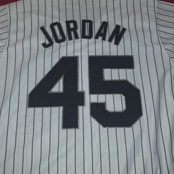 NEW Michael Jordan Barons Jersey Authentic - Picture 5 of 8